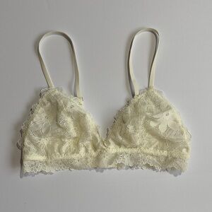 NWT Aerie Lace Bralette in Cream